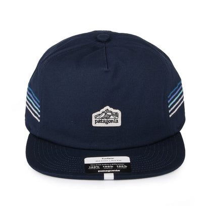Casquette Snapback Line Logo Ridge Stripe Funfarer bleu marine PATAGONIA