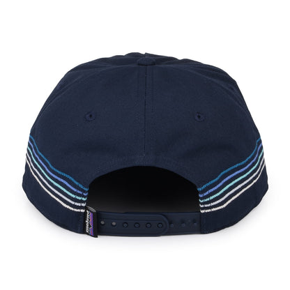 Casquette Snapback Line Logo Ridge Stripe Funfarer bleu marine PATAGONIA