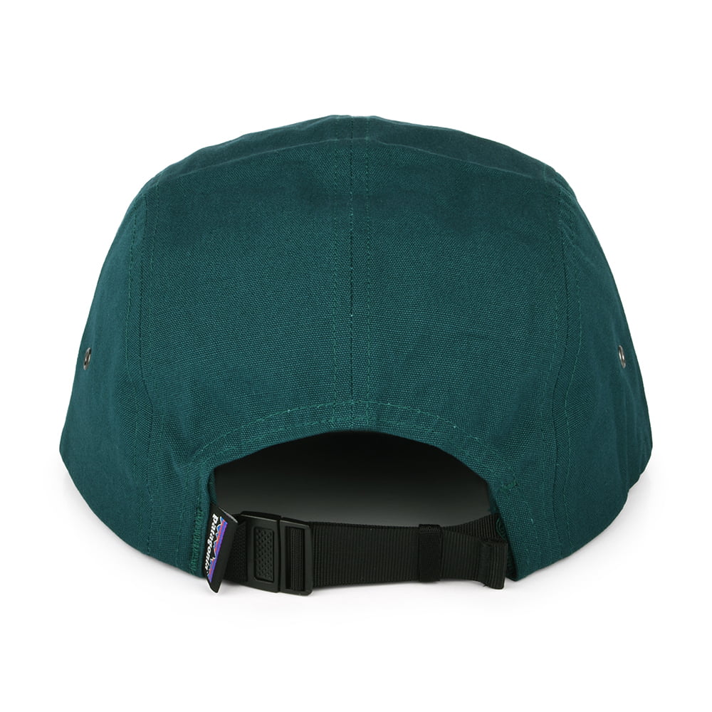 Casquette 5 Panel en Coton Bio Maclure vert foncé PATAGONIA
