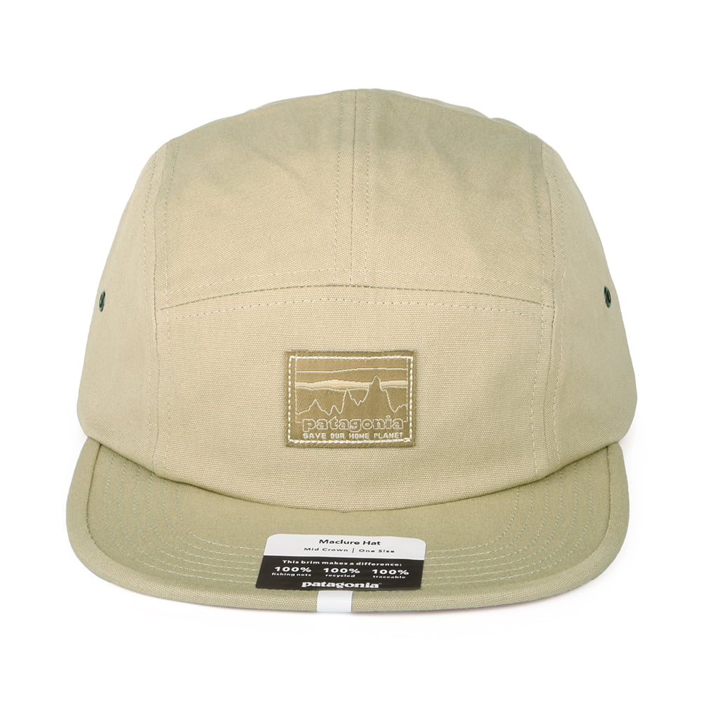 Casquette 5 Panel en Coton Bio Maclure khaki PATAGONIA