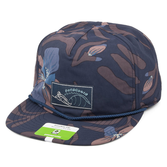 Casquette Strapback Recyclée Non Structurée Snowfarer bleu marine-multi PATAGONIA