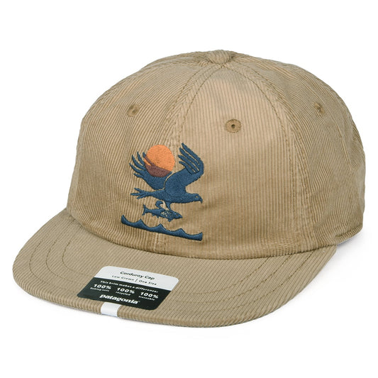 Casquette Snapback en Velours Côtelé Original Angler khaki PATAGONIA