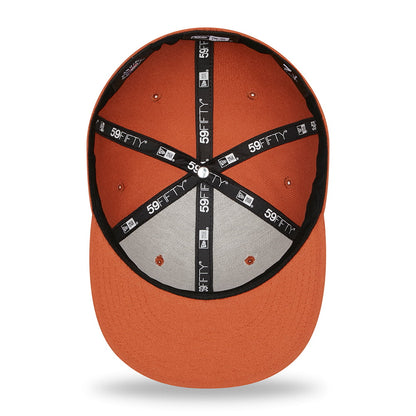 Casquette 59FIFTY MLB League Essential New York Yankees ocre-marron NEW ERA