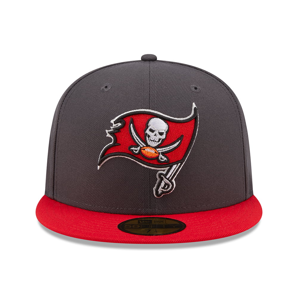 Casquette 59FIFTY NFL OTC Tampa Bay Buccaneers graphite-rouge NEW ERA