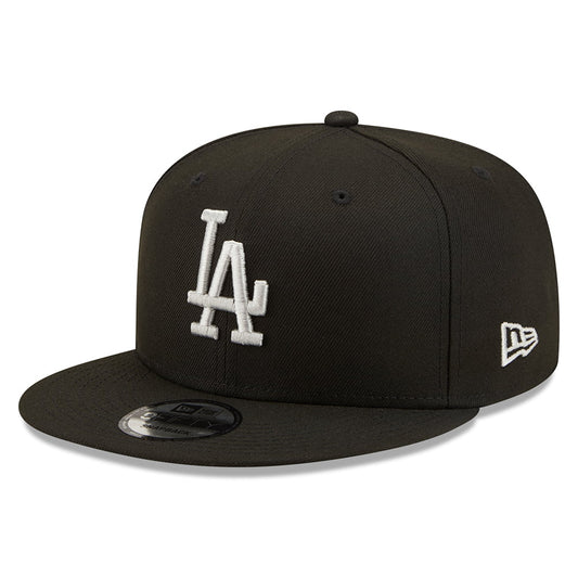 Casquette Snapback 9FIFTY MLB League Essential L.A. Dodgers noir-gris NEW ERA