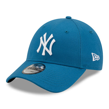 Casquette 9FORTY MLB League Essential New York Yankees bleu sarcelle-blanc NEW ERA