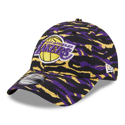Casquette 9FORTY NBA AOP Camo Print L.A. Lakers violet NEW ERA