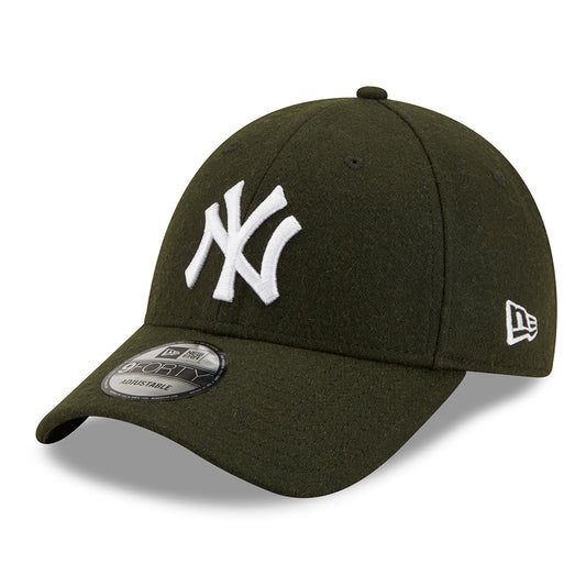 Casquette 9FORTY MLB Winterized The League New York Yankees olive NEW ERA
