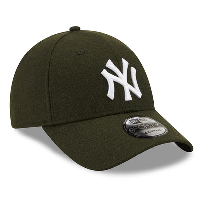 Casquette 9FORTY MLB Winterized The League New York Yankees olive NEW ERA