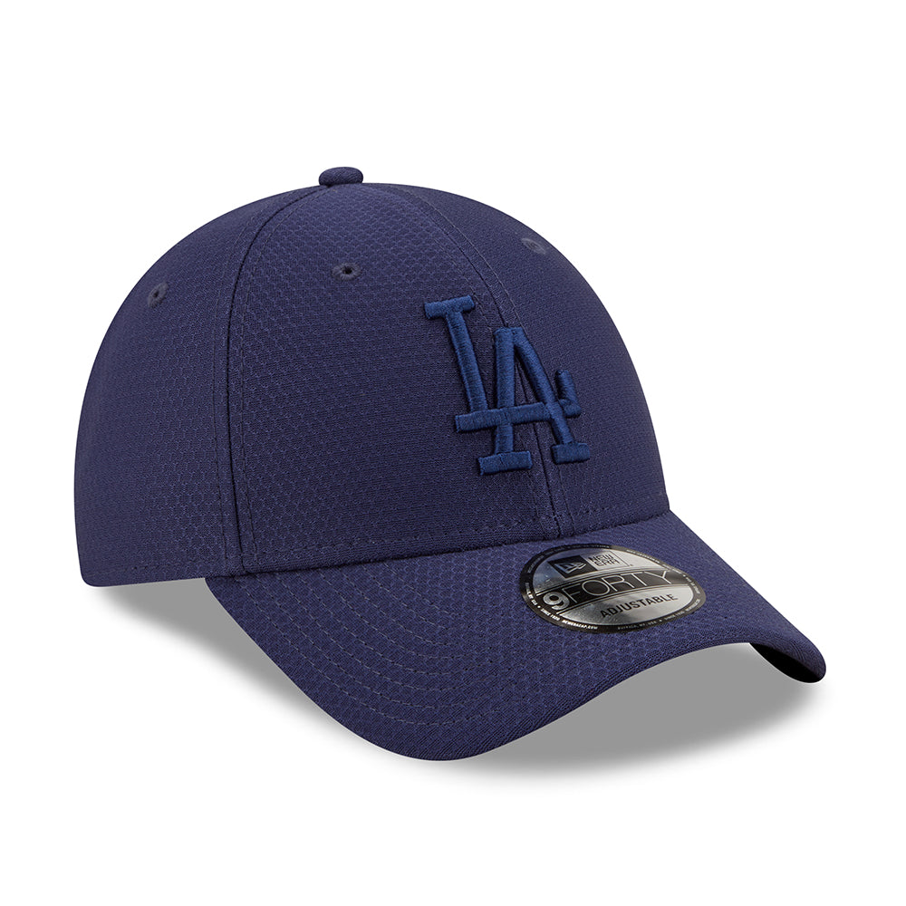 Casquette 9FORTY MLB Mono Team Colour L.A. Dodgers bleu marine clair NEW ERA