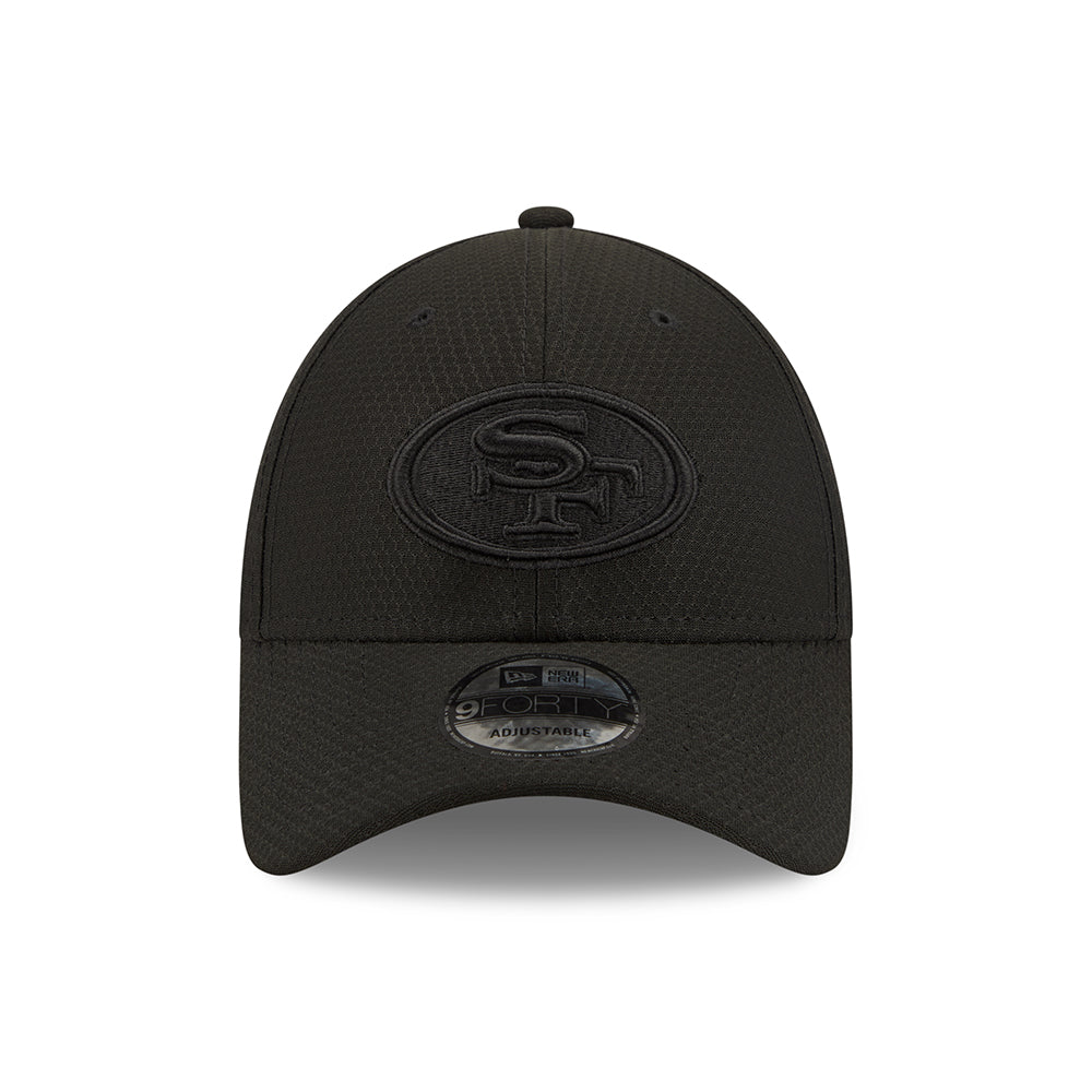 Casquette 9FORTY NFL Mono Team Colour San Francisco 49ers noir NEW ERA