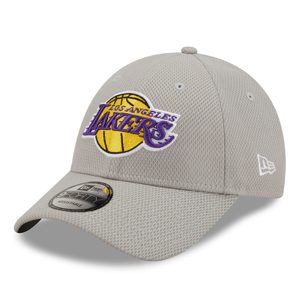 Casquette 9FORTY NBA Diamond Era L.A. Lakers gris NEW ERA