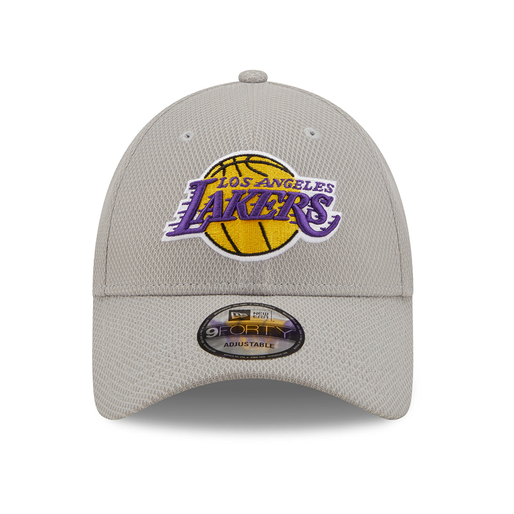 Casquette 9FORTY NBA Diamond Era L.A. Lakers gris NEW ERA
