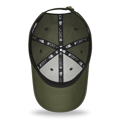 Casquette 9FORTY MLB Cord Fabric New York Yankees olive NEW ERA