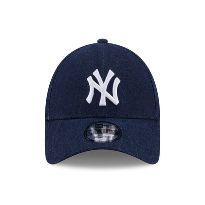 Casquette 9FORTY MLB Denim New York Yankees bleu marine NEW ERA
