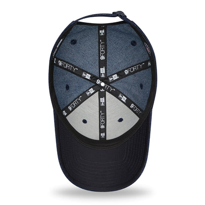 Casquette 9FORTY MLB Denim New York Yankees bleu marine NEW ERA