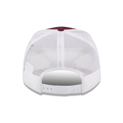 Casquette Trucker A-Frame NE Camp Patch bordeaux NEW ERA