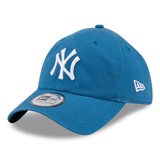 Casquette 9TWENTY MLB League Essential NY Yankees bleu sarcelle délavé NEW ERA