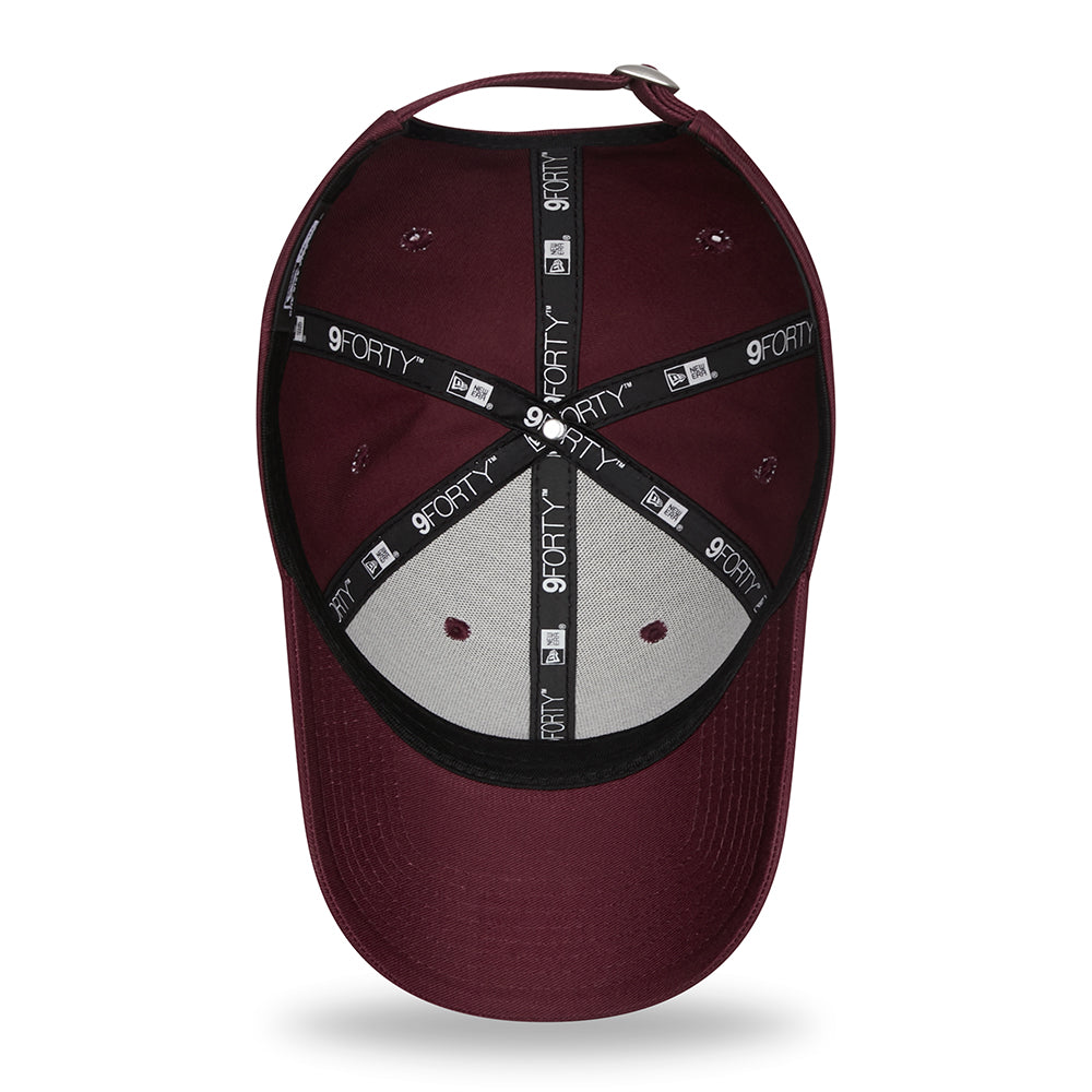 Casquette Femme 9FORTY New York Yankees League Essential bordeaux-rose NEW ERA