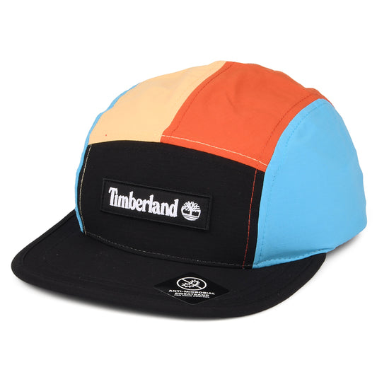 Casquette 5 Panel Colorblock noir-orange-bleu clair TIMBERLAND