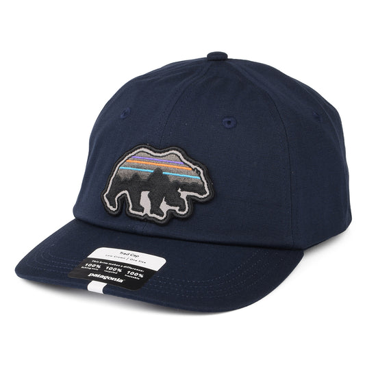 Casquette en Coton Bio Back For Good Trad bleu marine PATAGONIA