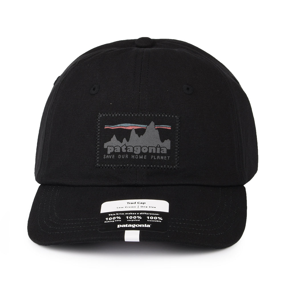 Casquette en Coton Bio 73 Skyline Trad noir PATAGONIA