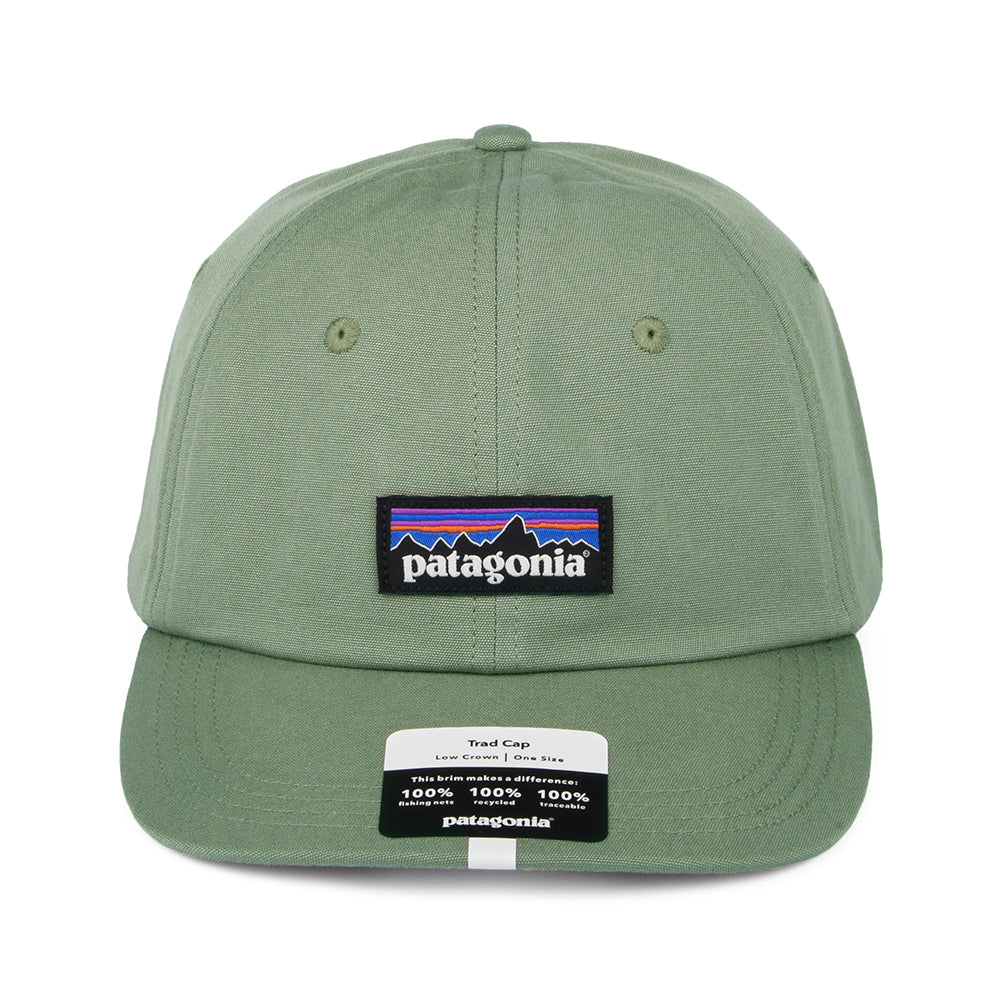 Casquette en Coton Bio P-6 Label Trad vert PATAGONIA