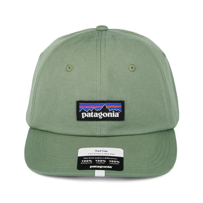 Casquette en Coton Bio P-6 Label Trad vert PATAGONIA