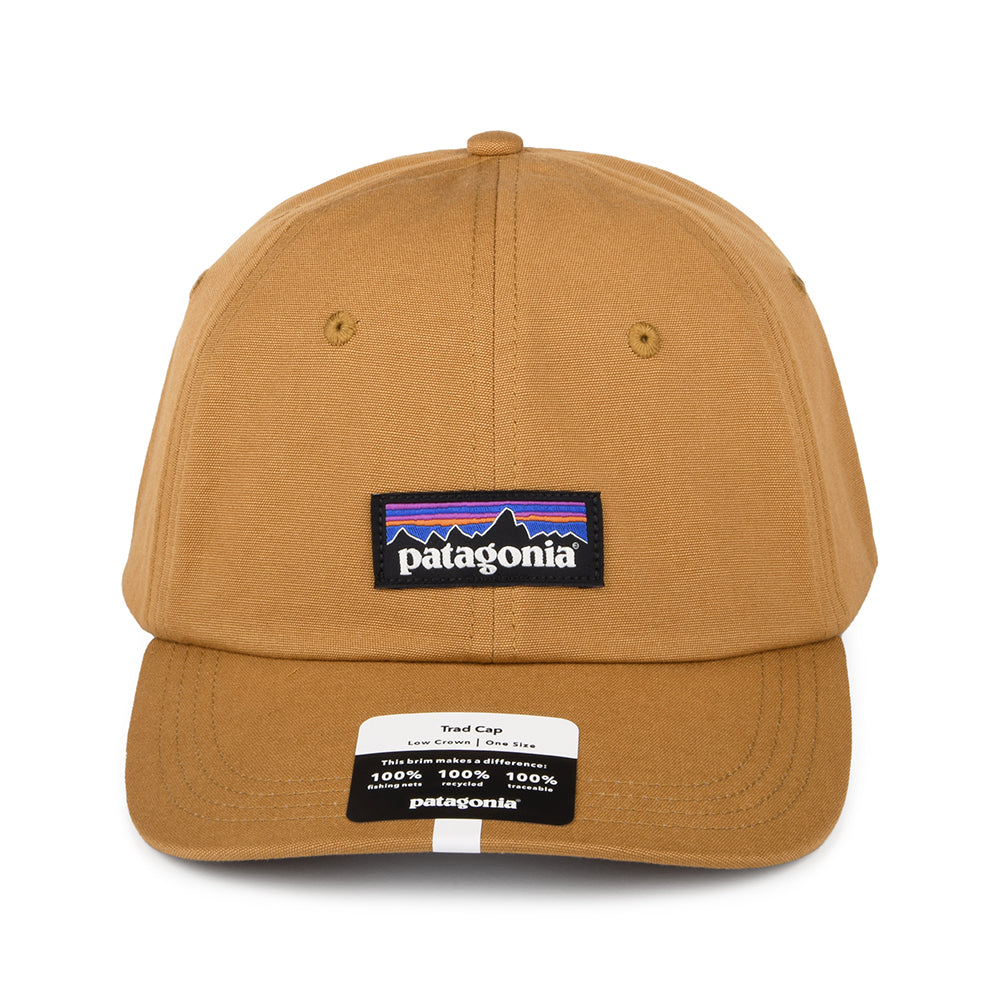 Casquette en Coton Bio P-6 Label Trad ocre PATAGONIA