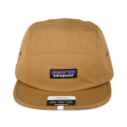 Casquette 5 Panel en Coton Bio Maclure ocre PATAGONIA
