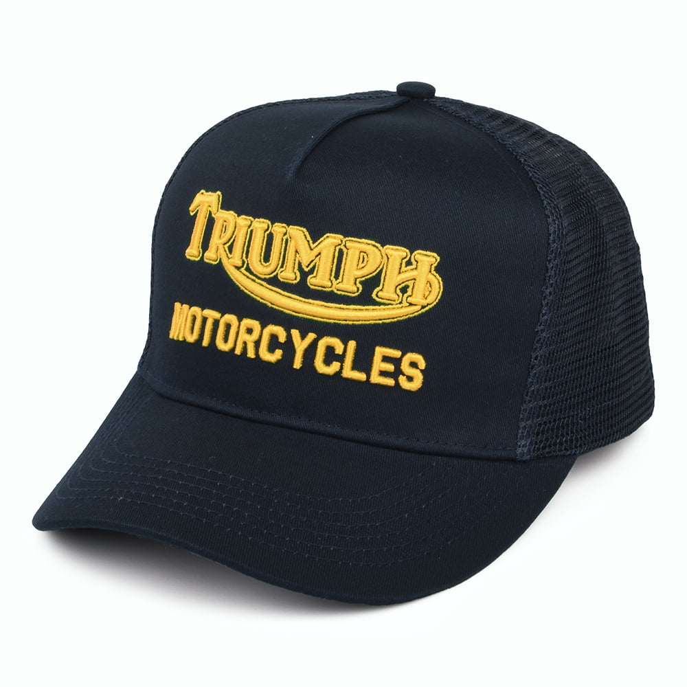Casquette Trucker Oil bleu marine TRIUMPH MOTORCYCLES