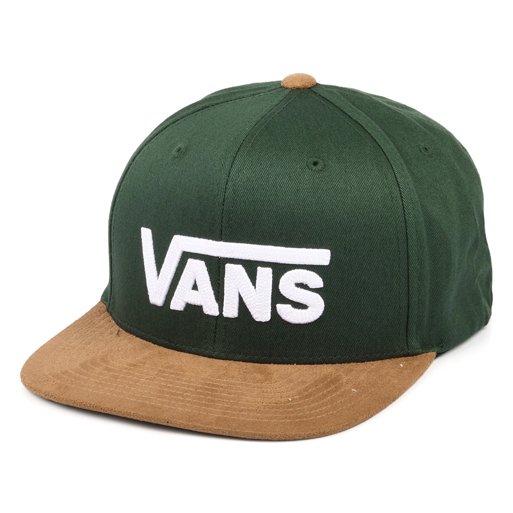 Casquette Snapback Drop V II forêt-beige sable VANS
