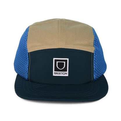 Casquette 5 Panel Beta X LP Mesh bronze-bleu sarcelle-bleu marine BRIXTON