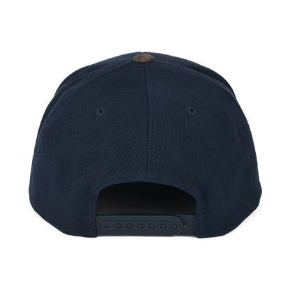 Casquette Snapback Oath III bleu marine-marron BRIXTON
