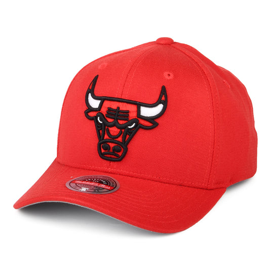 Casquette Snapback NBA Team Ground Stretch Chicago Bulls rouge MITCHELL & NESS