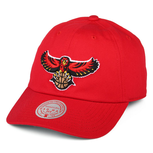 Casquette Strapback NBA Team Ground HWC Atlanta Hawks rouge MITCHELL & NESS