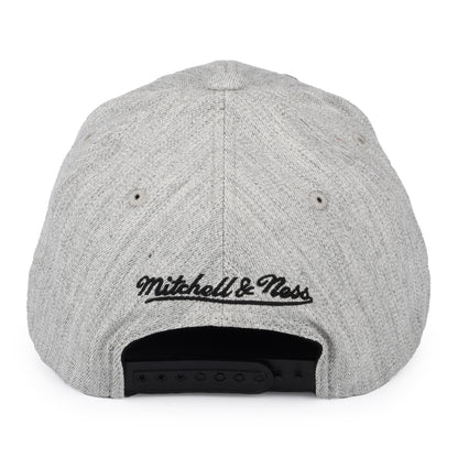 Casquette Snapback NBA Team Heather Toronto Raptors gris chiné MITCHELL & NESS