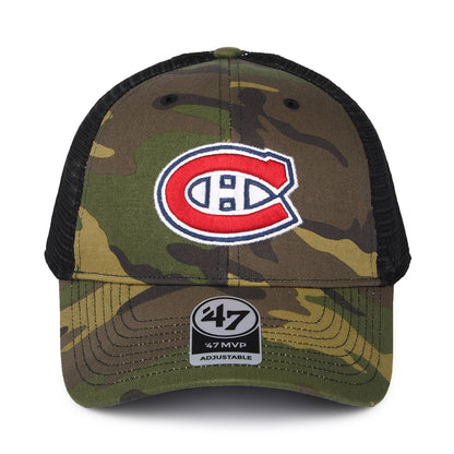 Casquette Trucker MLB Camo MVP Montreal Canadiens camouflage 47 BRAND