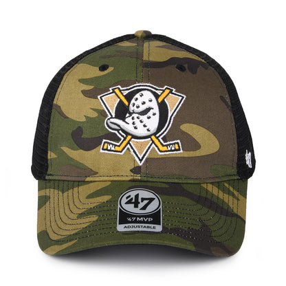 Casquette Trucker NHL Camo Branson MVP Anaheim Ducks camouflage 47 BRAND