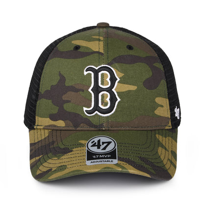 Casquette Trucker MLB Camo Branson MVP Boston Red Sox camouflage 47 BRAND