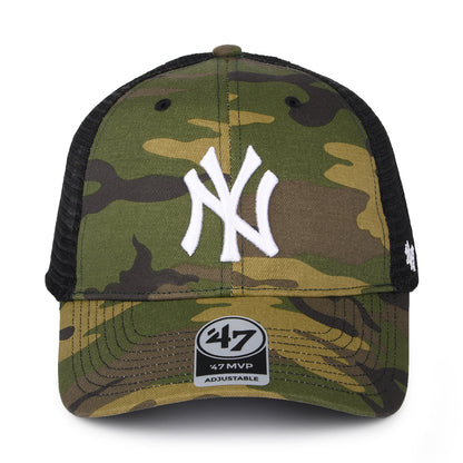 Casquette Trucker MLB Camo Branson MVP New York Yankees camouflage 47 BRAND