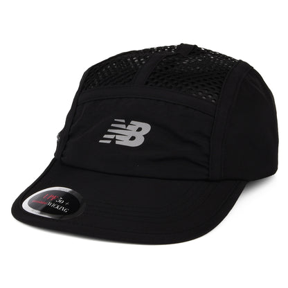 Casquette 5 Panel Pliable Running Stash noir NEW BALANCE