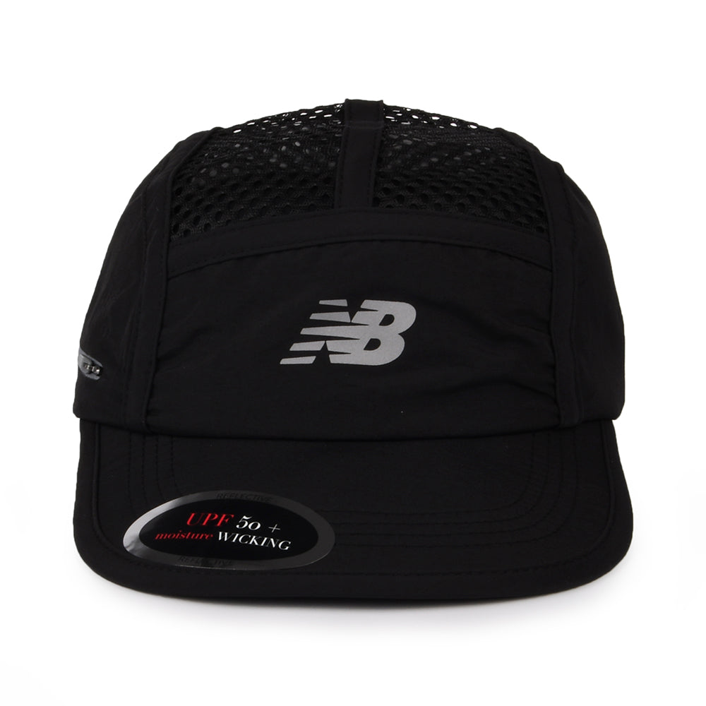Casquette 5 Panel Pliable Running Stash noir NEW BALANCE