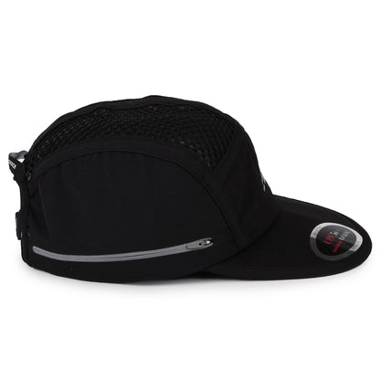 Casquette 5 Panel Pliable Running Stash noir NEW BALANCE