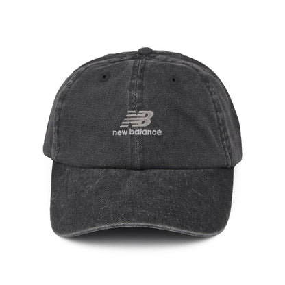 Casquette NB Seasonal Classic en Coton Délavé noir NEW BALANCE