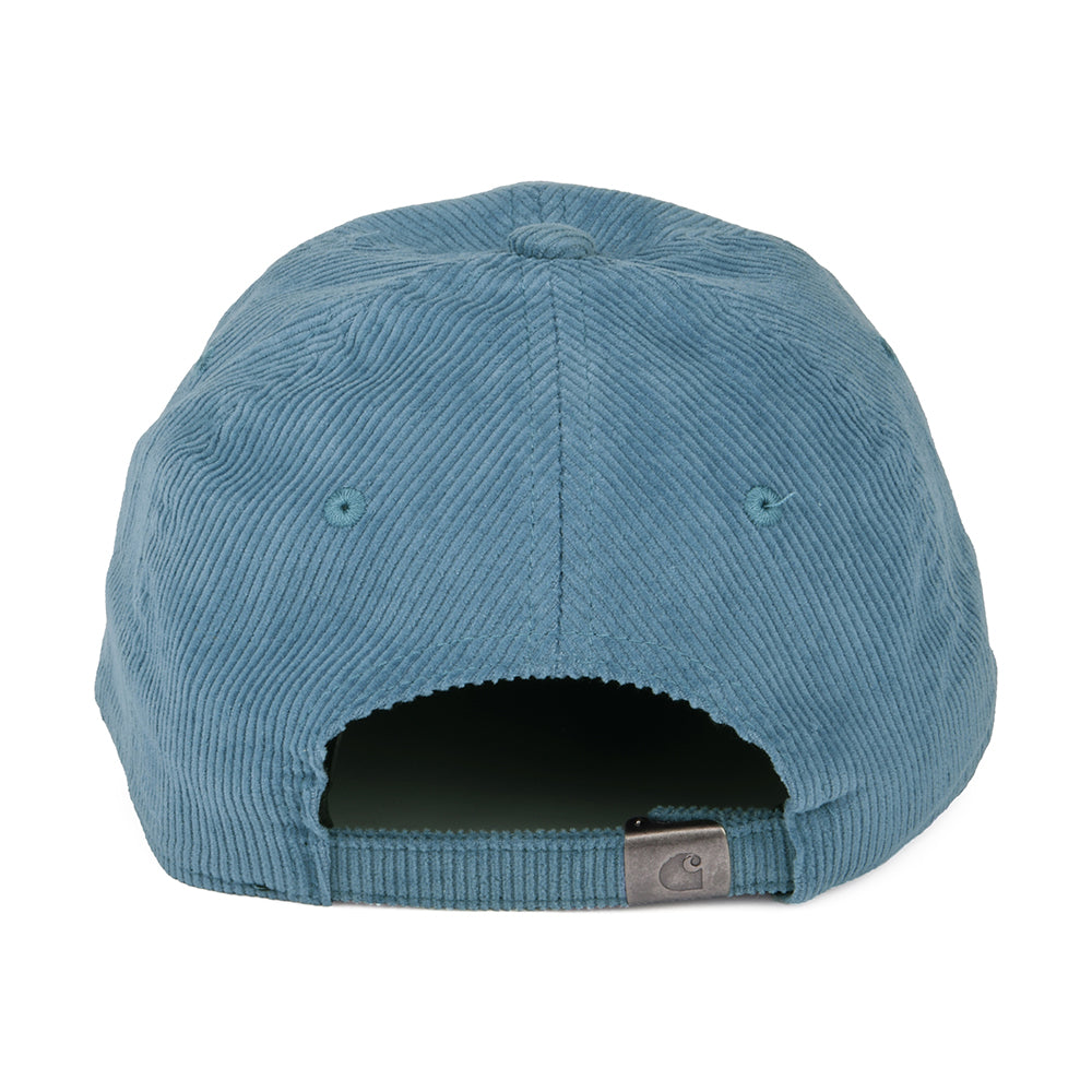 Casquette en Velours Côtelé Harlem bleu glacé CARHARTT WIP