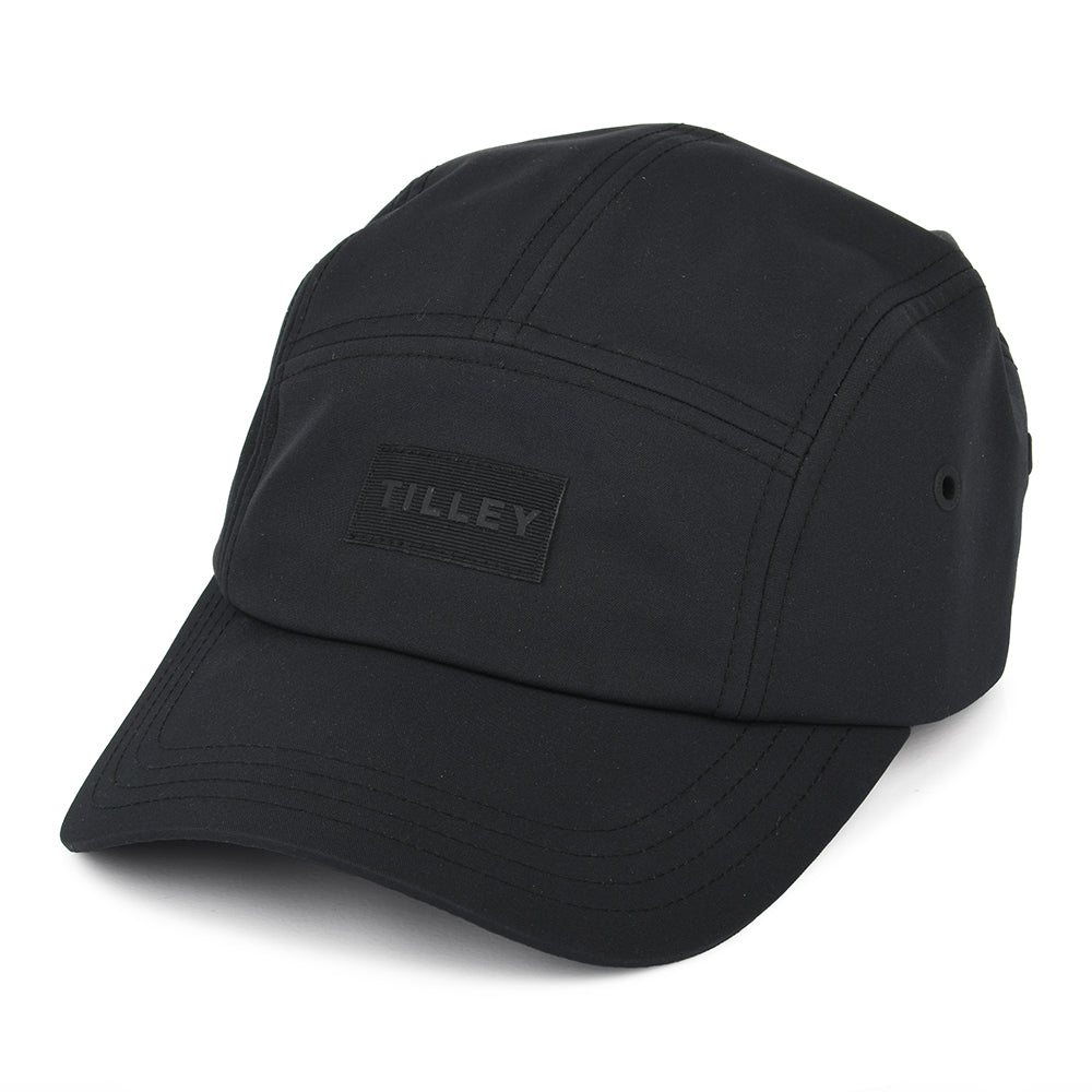 Casquette 5 Panel Recyclée Hydrofuge noir TILLEY