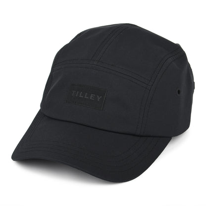 Casquette 5 Panel Recyclée Hydrofuge noir TILLEY