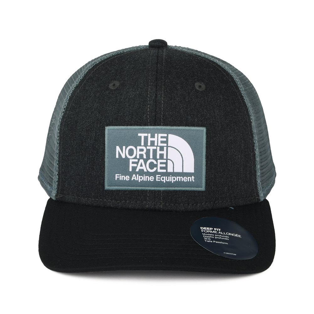 Casquette Trucker Calotte Profonde Mudder gris foncé-bleu THE NORTH FACE