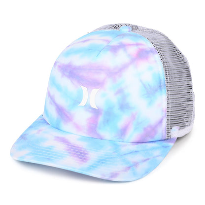 Casquette Trucker Femme Icon Tie Dye bleu sarcelle HURLEY